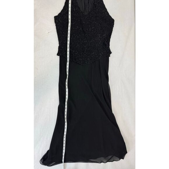 Jkara Beaded Gown Floor Length Mother-of-the-Bride Dress - Women's Size 12 - Picture 5 of 11